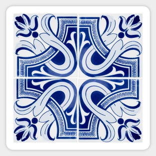 Traditional Portuguese glazed tiles Sticker